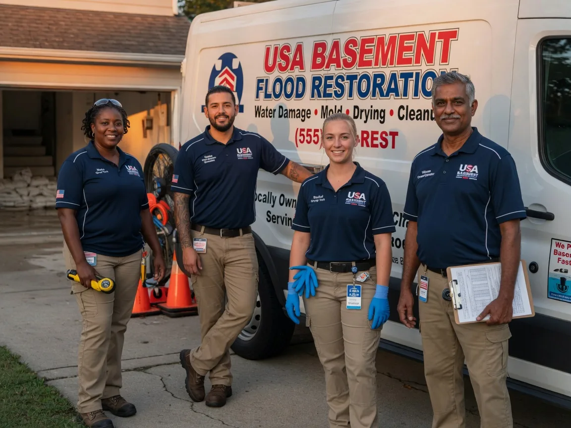 Basement Flood Cleanup company in Fredericksburg, IA