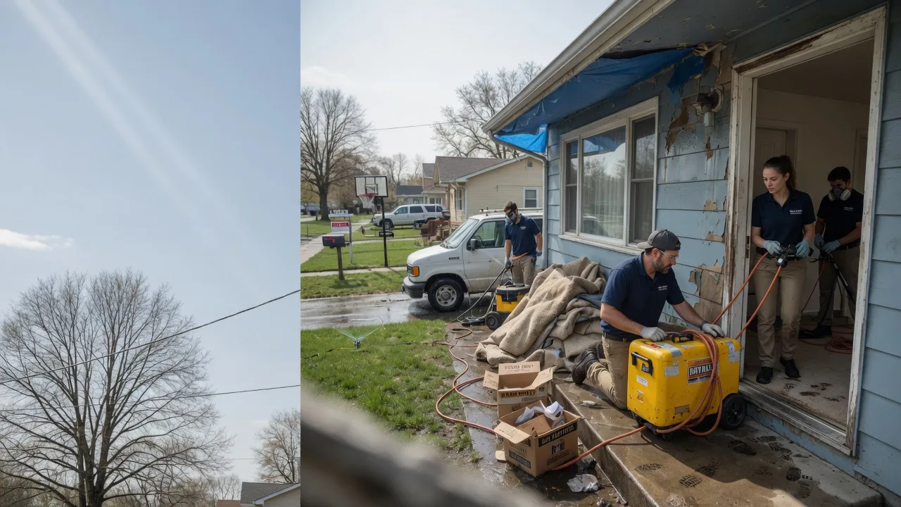 Basement Flood Cleanup in Fredericksburg, IA near me